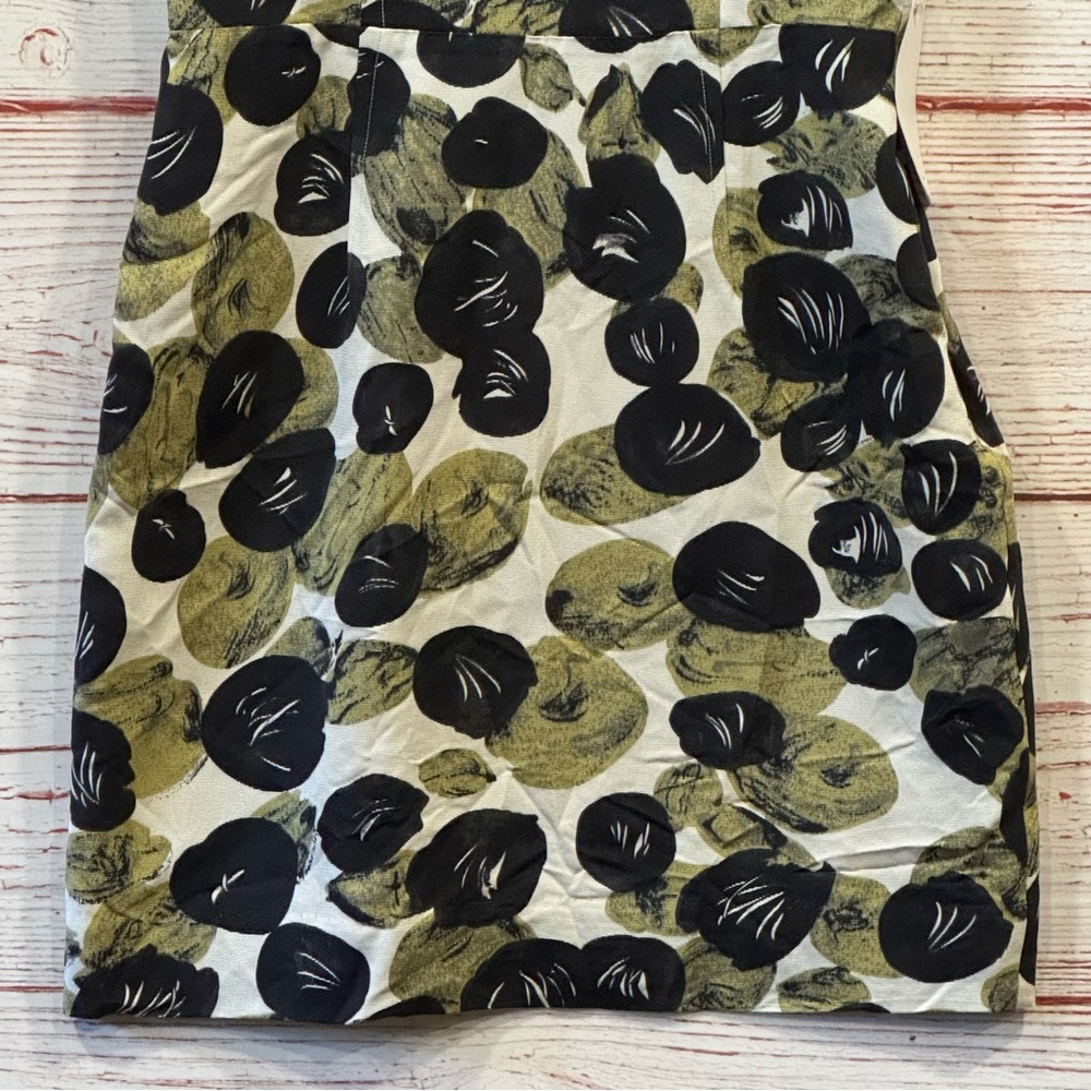 NWT Anthropologie Leifsdottir Leaf Print Mini Dress Sz 6 - Picture 5 of 15
